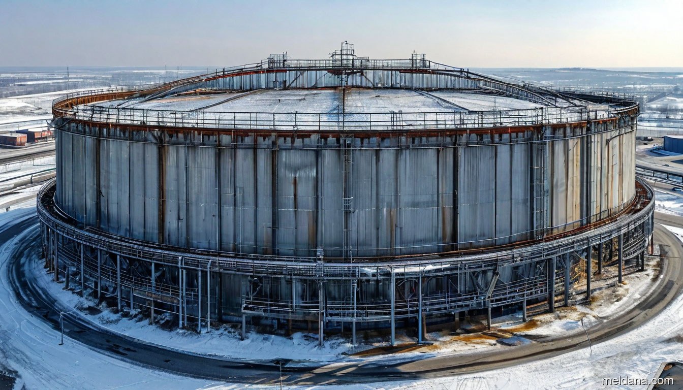 Антидроновая защита резервуара РВС-50000 Костроме — ЗОК ЗАСЛОН по СП 542